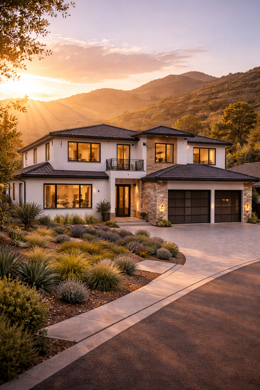 Exterior redesign in Calabasas by NP Line Design